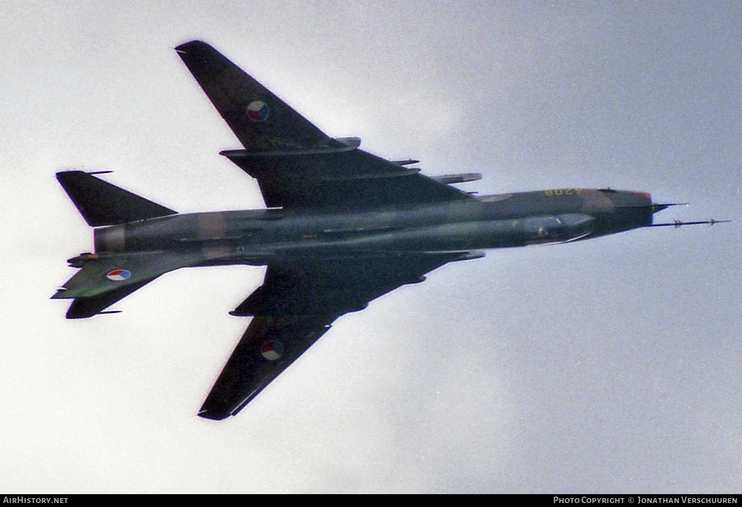 Aircraft Photo of 4208 | Sukhoi Su-22M4 | Czechoslovakia - Air Force | AirHistory.net #402400