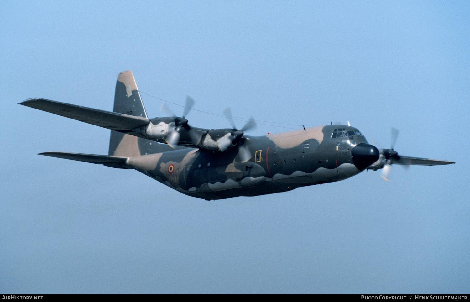 Aircraft Photo of CH-02 | Lockheed C-130H Hercules | Belgium - Air Force | AirHistory.net #402405