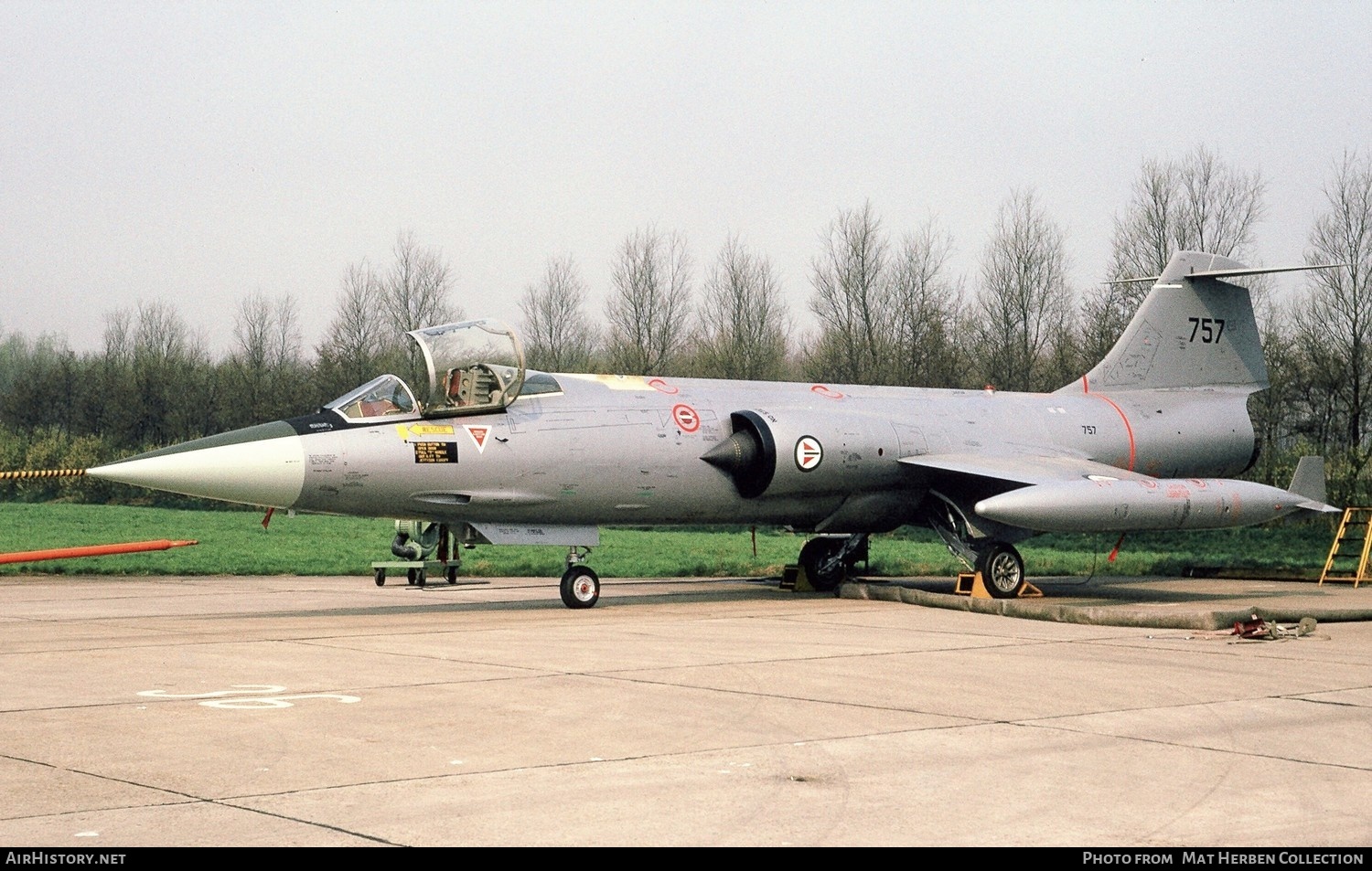 Aircraft Photo of 757 / 64-17757 | Lockheed F-104G Starfighter | Norway - Air Force | AirHistory.net #402407