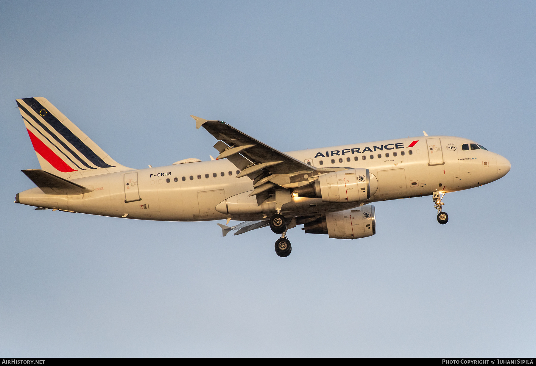 Aircraft Photo of F-GRHS | Airbus A319-111 | Air France | AirHistory.net #402443