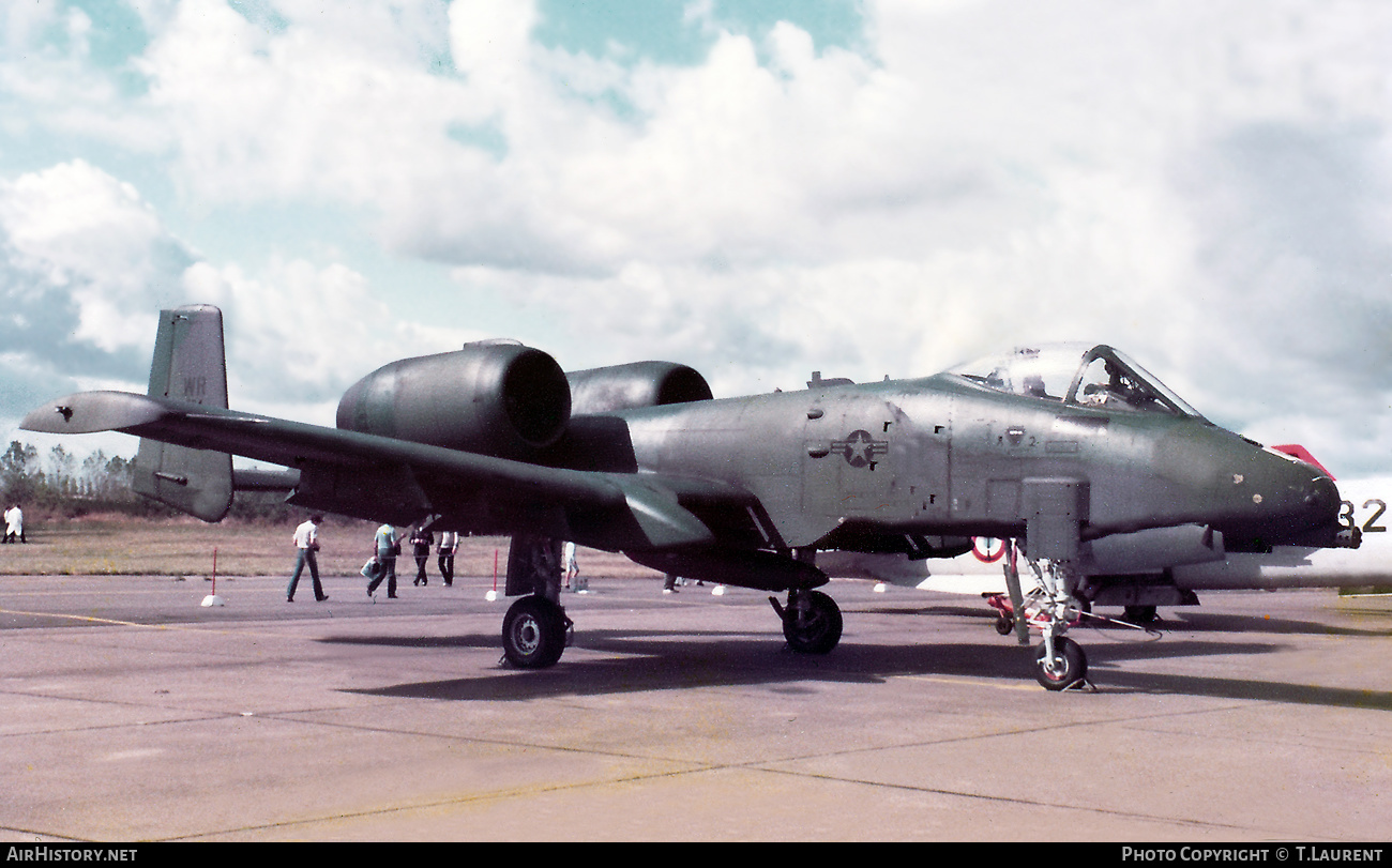 Aircraft Photo of 80-0195 / AF80-195 | Fairchild A-10A Thunderbolt II | USA - Air Force | AirHistory.net #402448