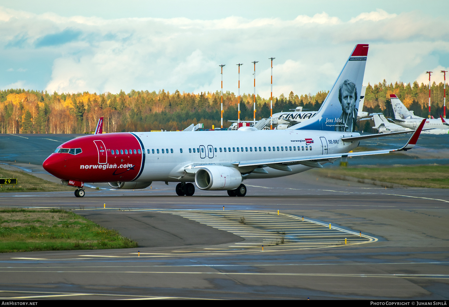 Aircraft Photo of SE-RRJ | Boeing 737-800 | Norwegian | AirHistory.net #402450