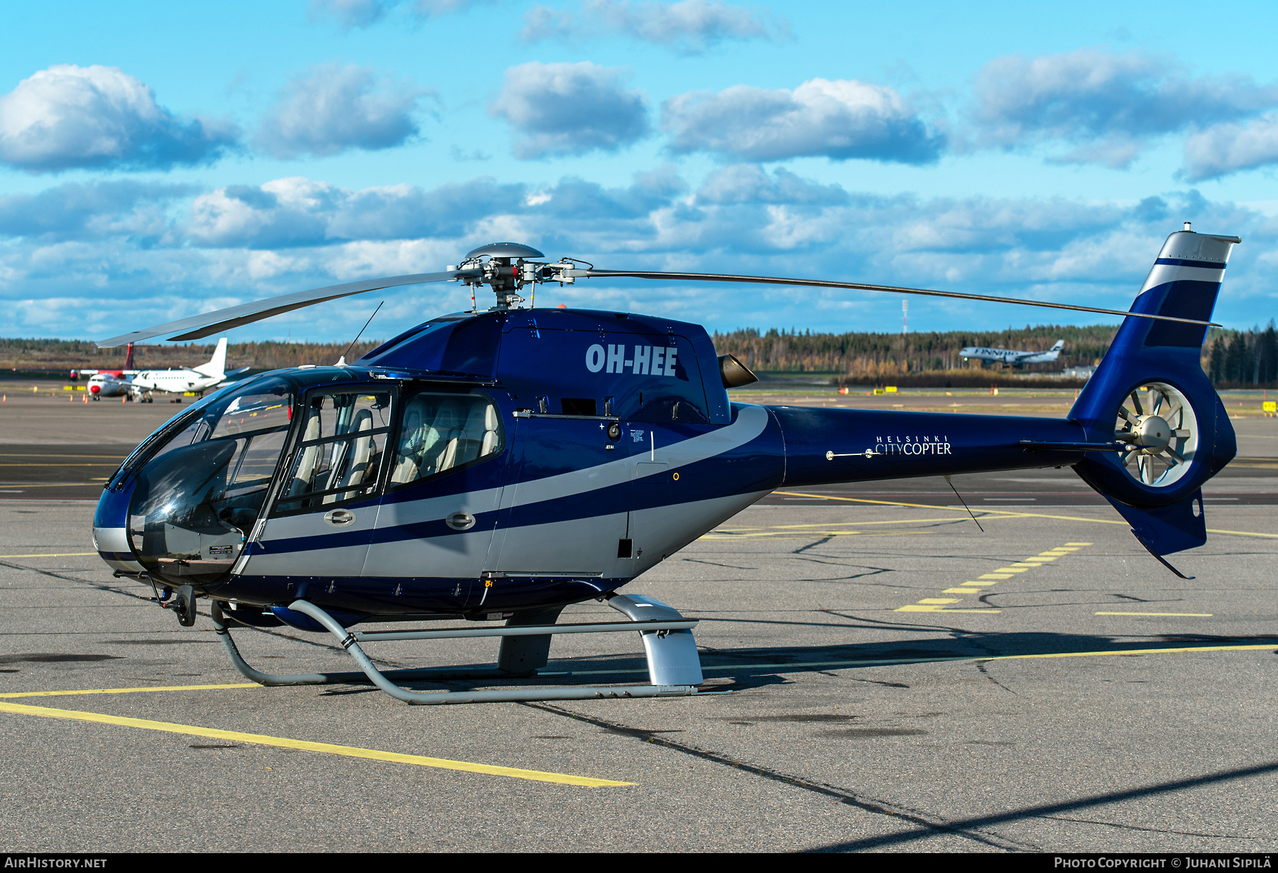 Aircraft Photo of OH-HEE | Eurocopter EC-120B Colibri | Helsinki CityCopter | AirHistory.net #402452