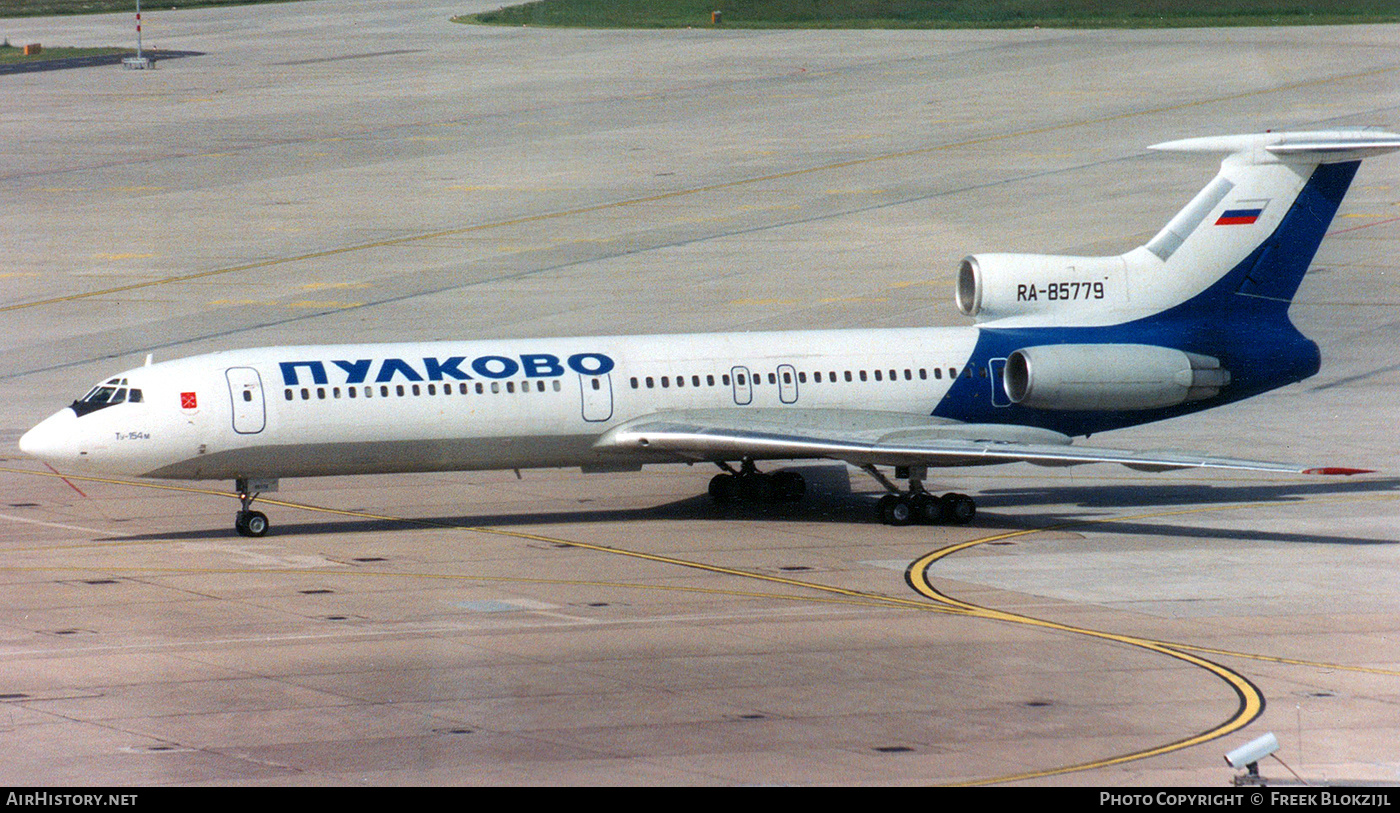 Aircraft Photo of RA-85779 | Tupolev Tu-154M | Pulkovo Airlines | AirHistory.net #402459