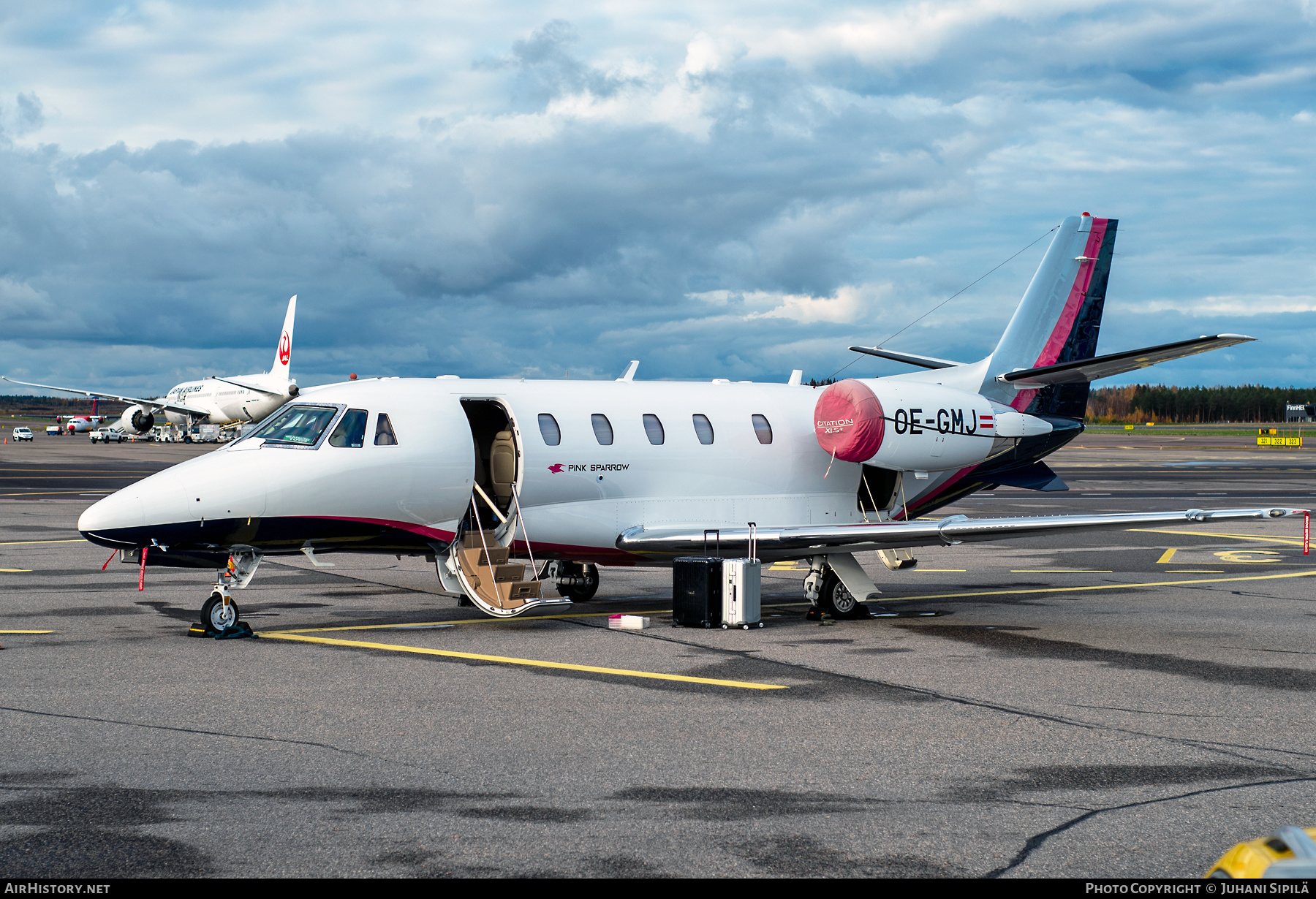 Aircraft Photo of OE-GMJ | Cessna 560XL Citation XLS+ | Pink Sparrow | AirHistory.net #402463
