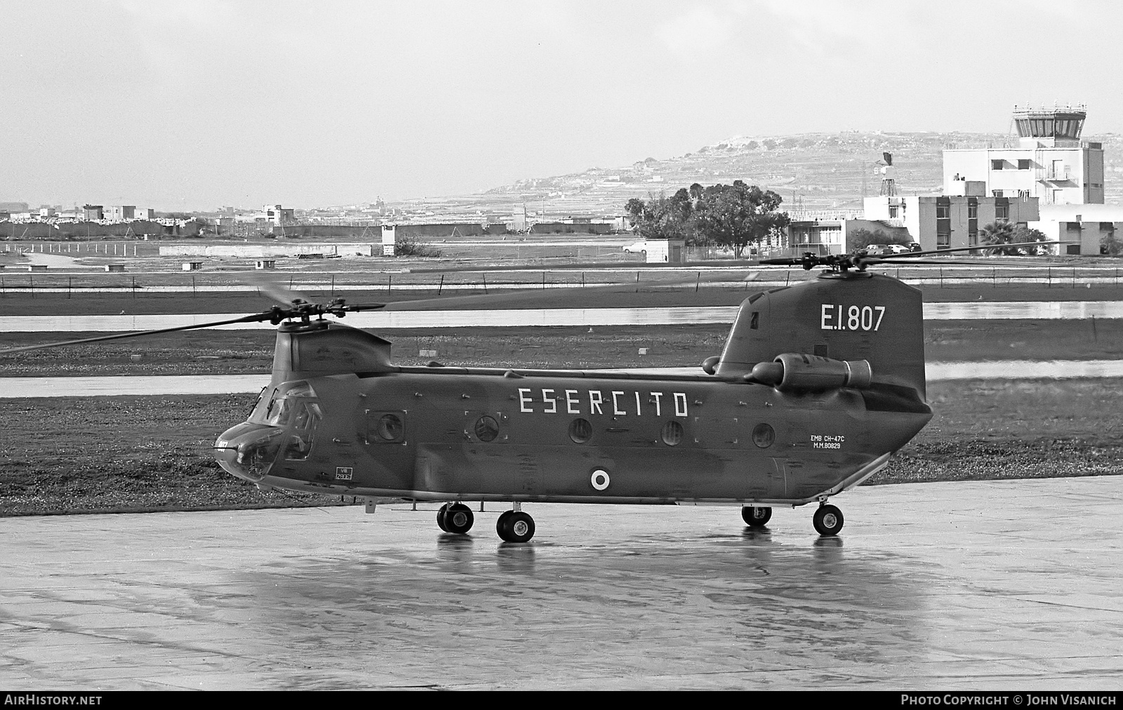 Aircraft Photo of MM80829 | Boeing Vertol CH-47C Chinook | Italy - Army | AirHistory.net #402493