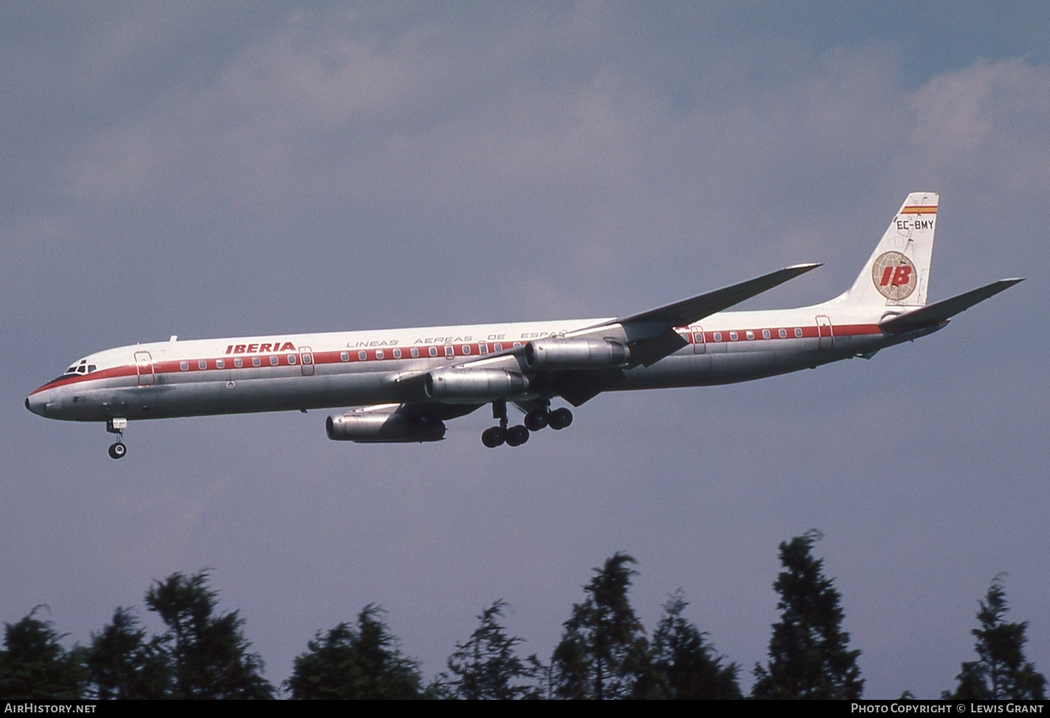 Aircraft Photo of EC-BMY | McDonnell Douglas DC-8-63 | Iberia | AirHistory.net #402506