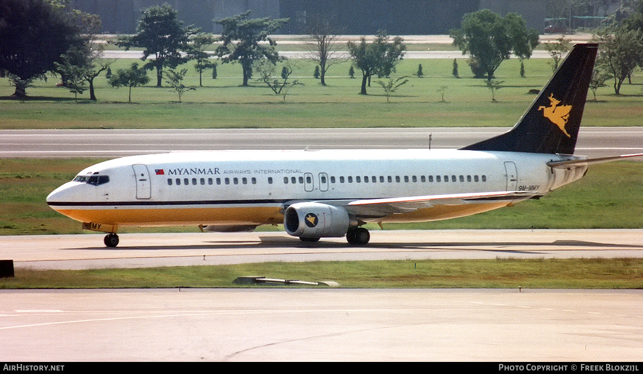 Aircraft Photo of 9M-MMY | Boeing 737-4H6 | Myanmar Airways International - MAI | AirHistory.net #402518