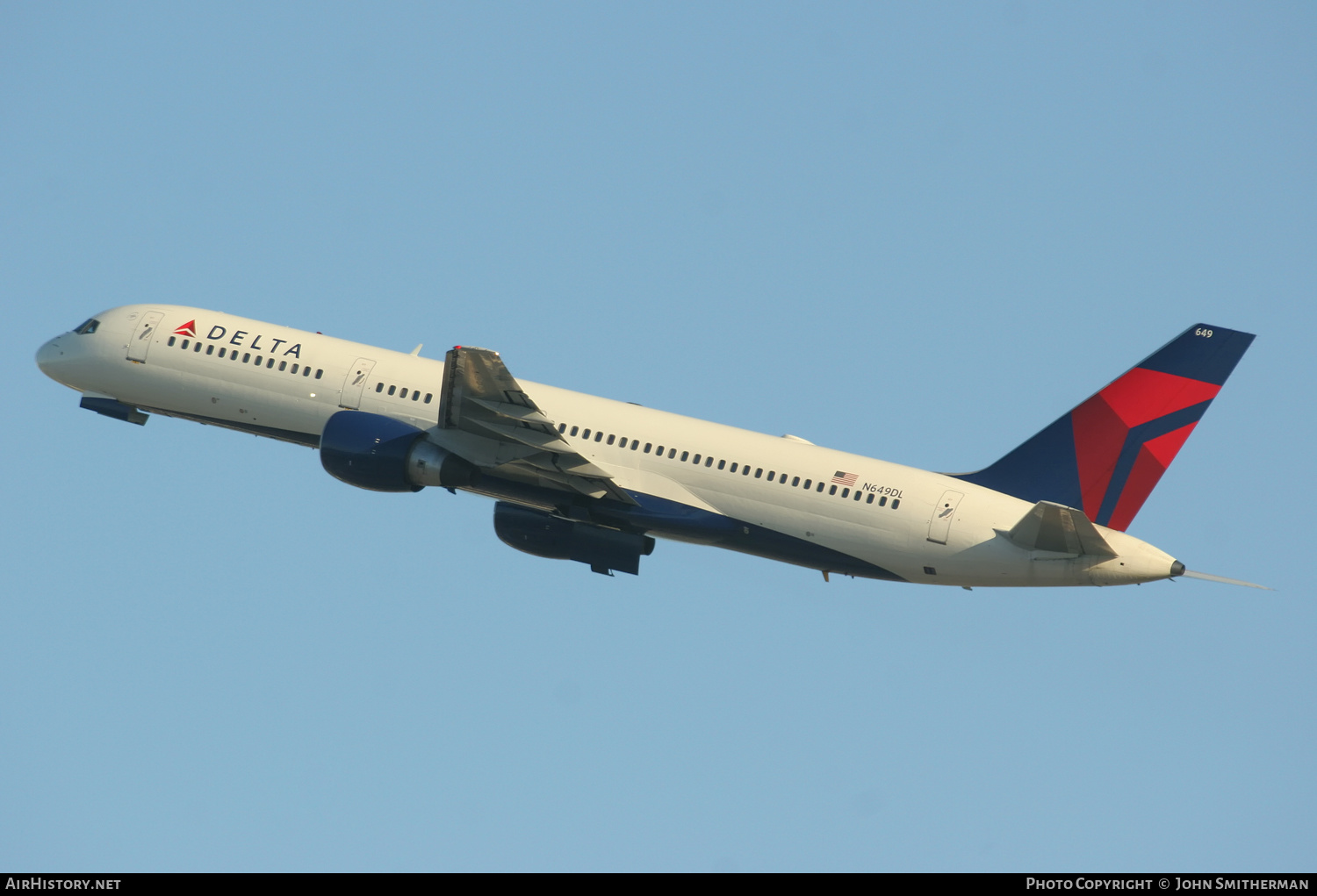 Aircraft Photo of N649DL | Boeing 757-232 | Delta Air Lines | AirHistory.net #402521