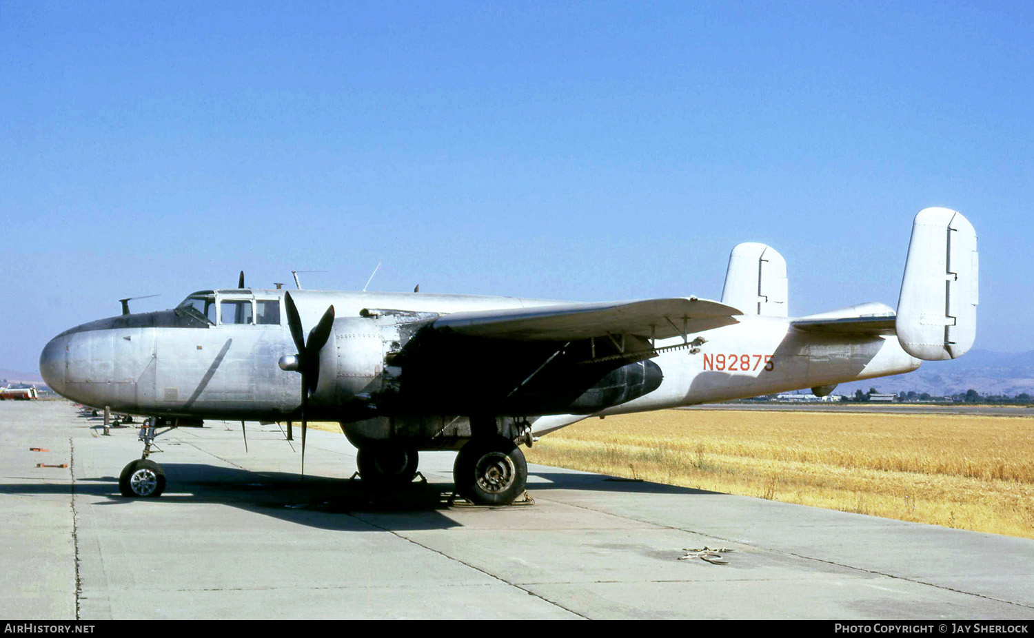 Aircraft Photo of N92875 | North American B-25J Mitchell | AirHistory.net #402536