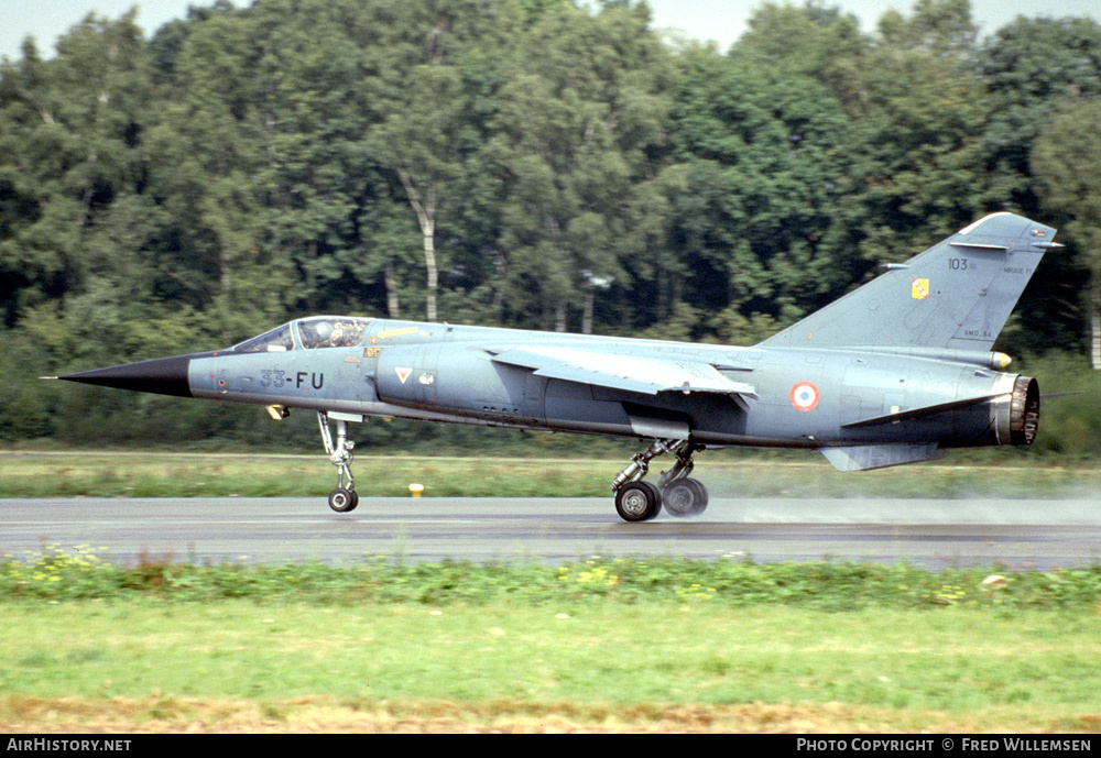 Aircraft Photo of 103 | Dassault Mirage F1C | France - Air Force | AirHistory.net #402553