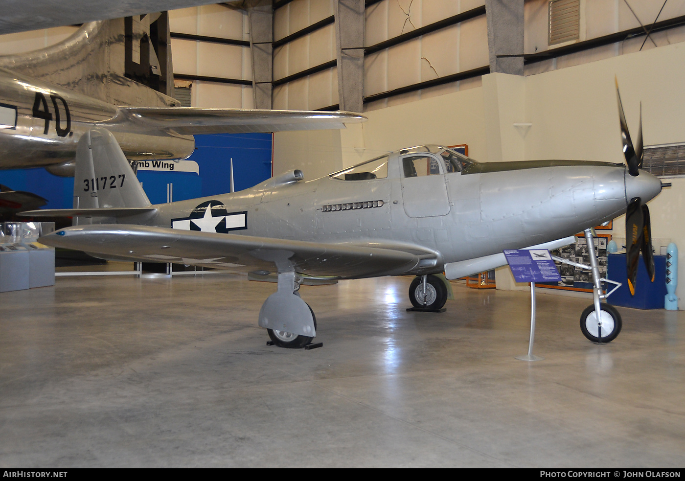 Aircraft Photo of 43-11727 / 311727 | Bell P-63E Kingcobra | USA - Air Force | AirHistory.net #402560