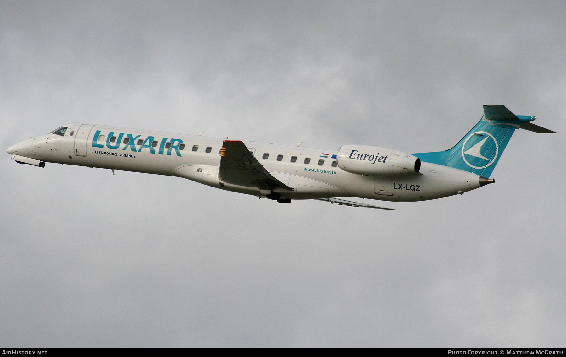 Aircraft Photo of LX-LGZ | Embraer ERJ-145LU (EMB-145LU) | Luxair | AirHistory.net #402567