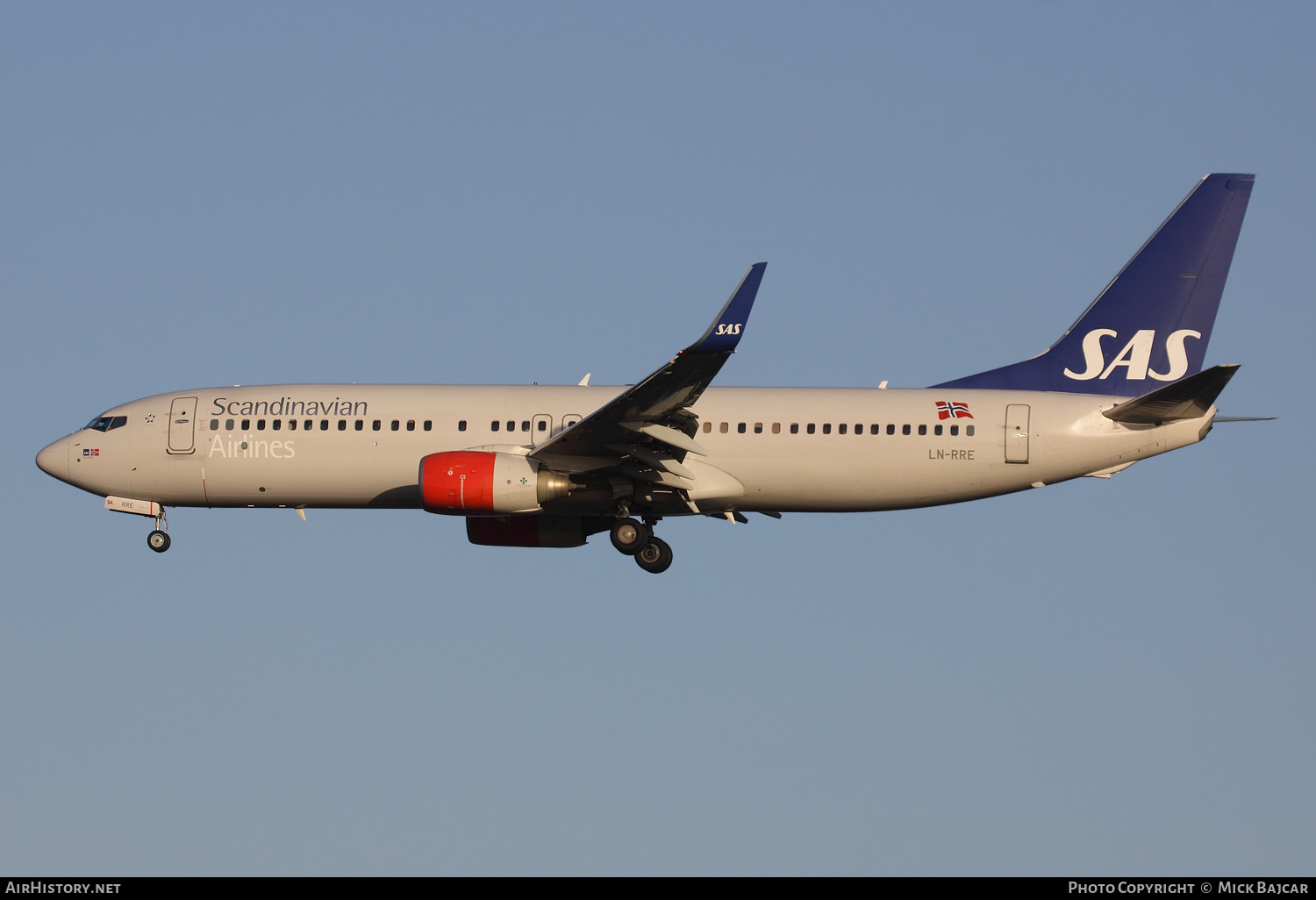 Aircraft Photo of LN-RRE | Boeing 737-85P | Scandinavian Airlines - SAS | AirHistory.net #402573