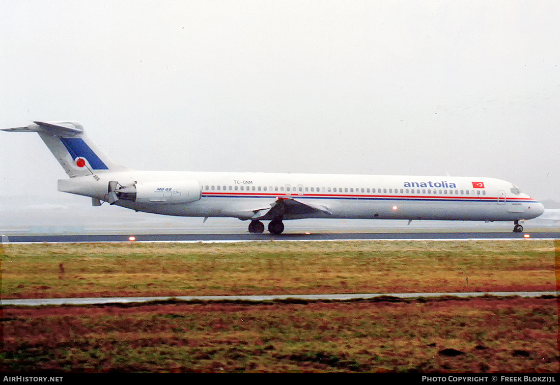 Aircraft Photo of TC-ONM | McDonnell Douglas MD-88 | Air Anatolia | AirHistory.net #402575