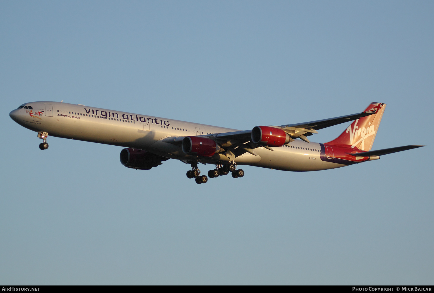 Aircraft Photo of G-VWKD | Airbus A340-642 | Virgin Atlantic Airways | AirHistory.net #402585