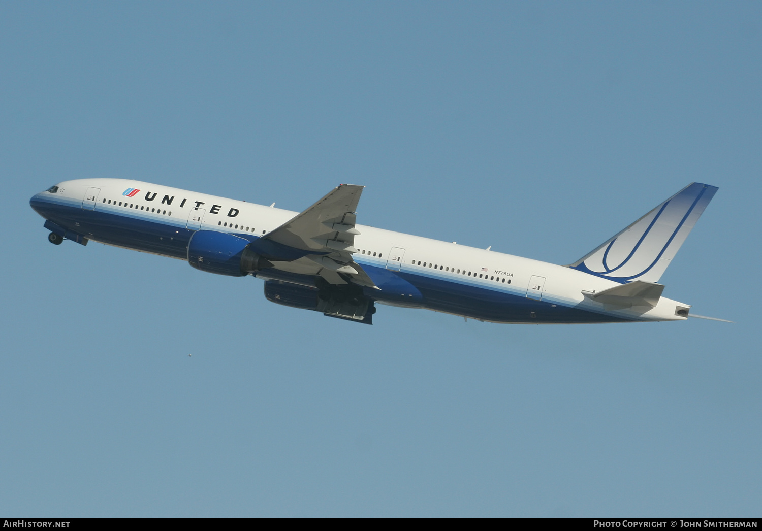 Aircraft Photo of N776UA | Boeing 777-222 | United Airlines | AirHistory.net #402595