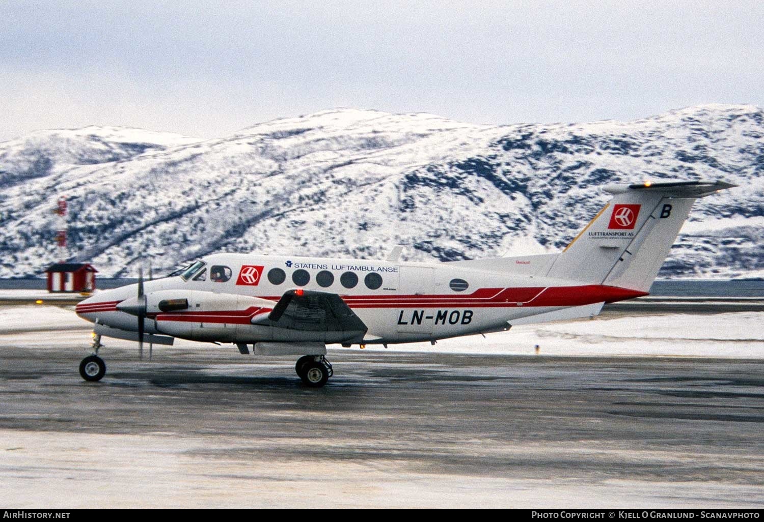 Aircraft Photo of LN-MOB | Beech 200 Super King Air | Statens Luftambulanse | AirHistory.net #402599