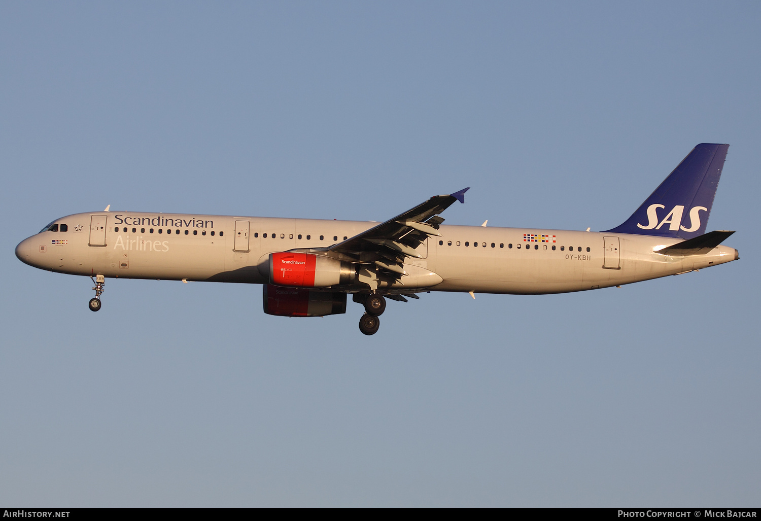 Aircraft Photo of OY-KBH | Airbus A321-232 | Scandinavian Airlines - SAS | AirHistory.net #402611
