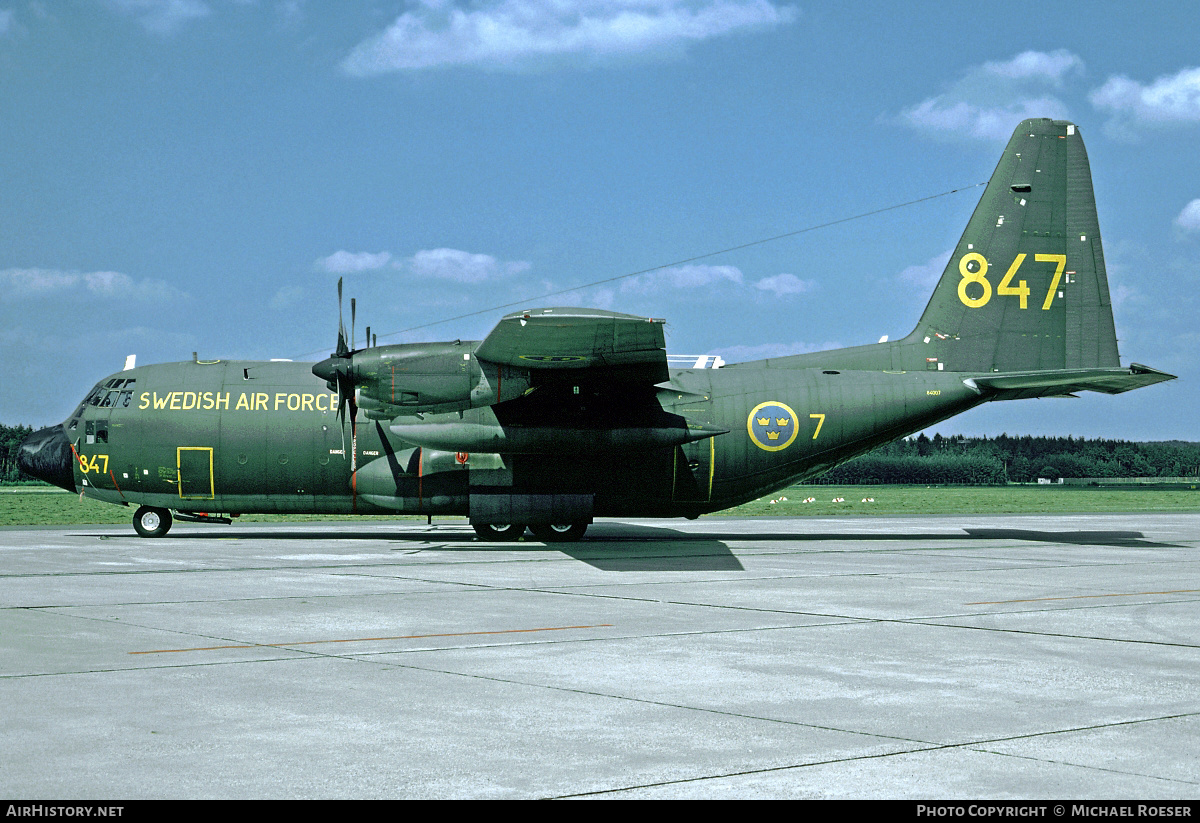 Aircraft Photo of 84007 | Lockheed Tp84 Hercules | Sweden - Air Force | AirHistory.net #402639