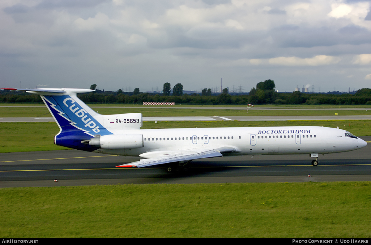 Aircraft Photo of RA-85653 | Tupolev Tu-154M | Vostokgazprom | AirHistory.net #402643