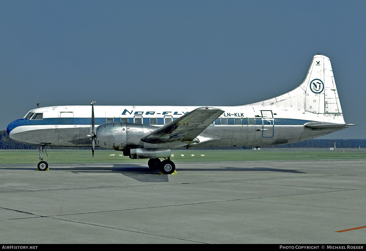Aircraft Photo of LN-KLK | Convair 440-75 Metropolitan | Nor-Fly | AirHistory.net #402650