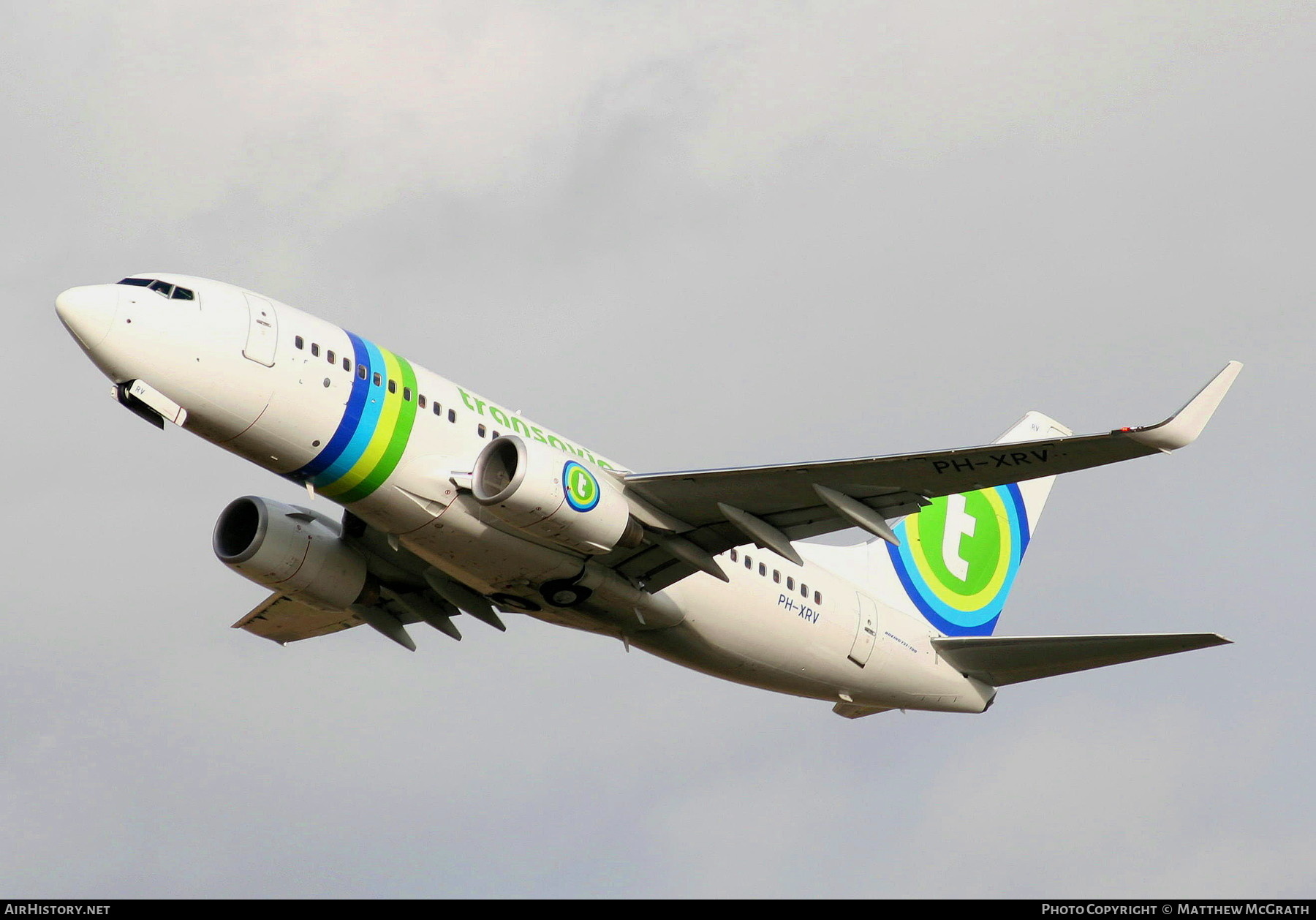 Aircraft Photo of PH-XRV | Boeing 737-7K2 | Transavia | AirHistory.net #402652