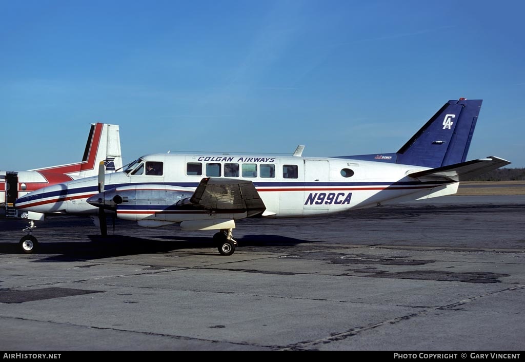 Aircraft Photo of N99CA | Beech 99A Airliner | Colgan Airways | AirHistory.net #402664