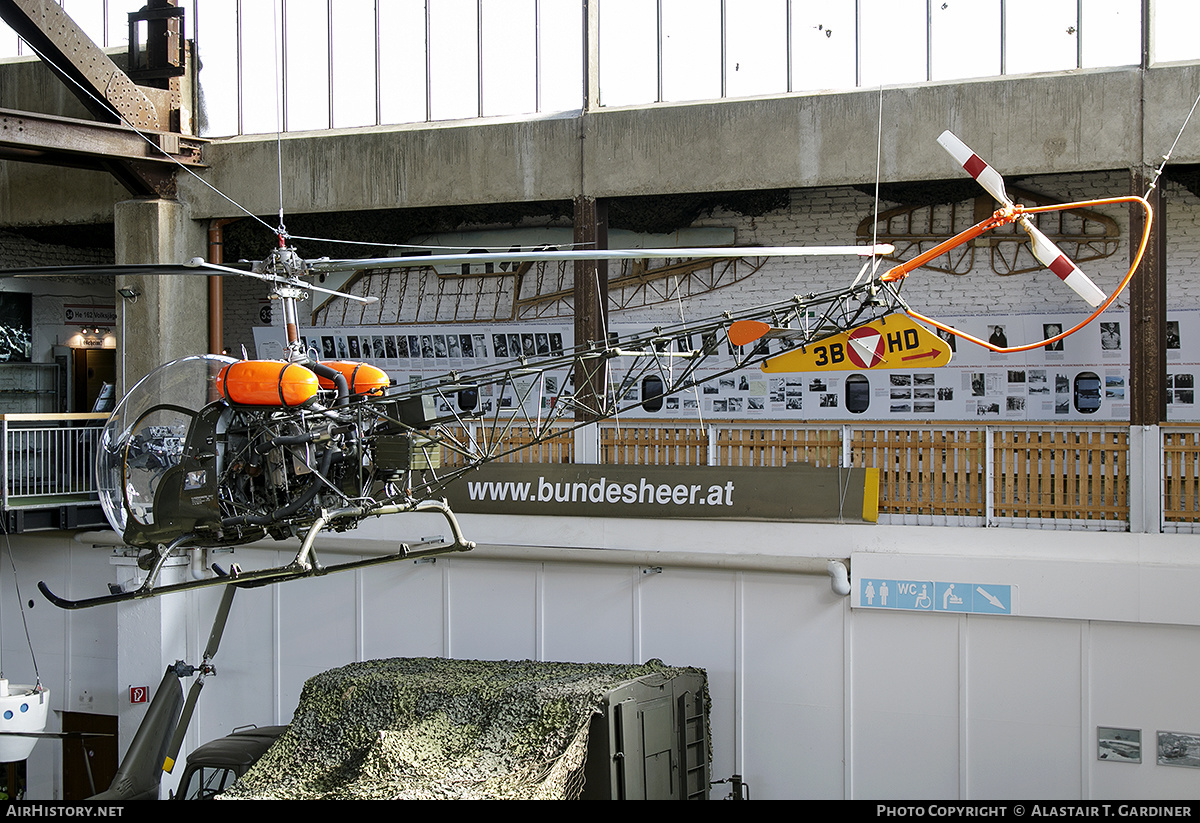 Aircraft Photo of 3B-HD | Bell OH-13H Sioux | Austria - Air Force | AirHistory.net #402666