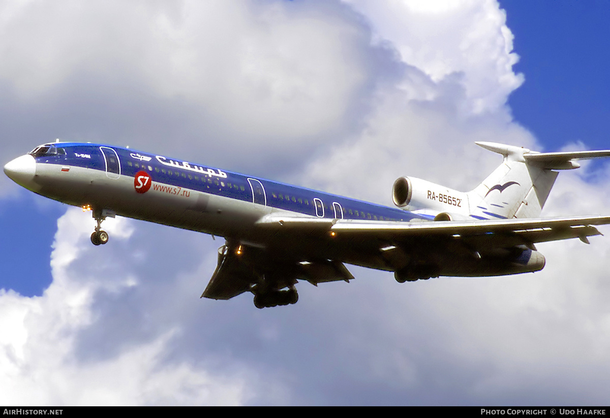 Aircraft Photo of RA-85652 | Tupolev Tu-154M | Sibir - Siberia Airlines | AirHistory.net #402671