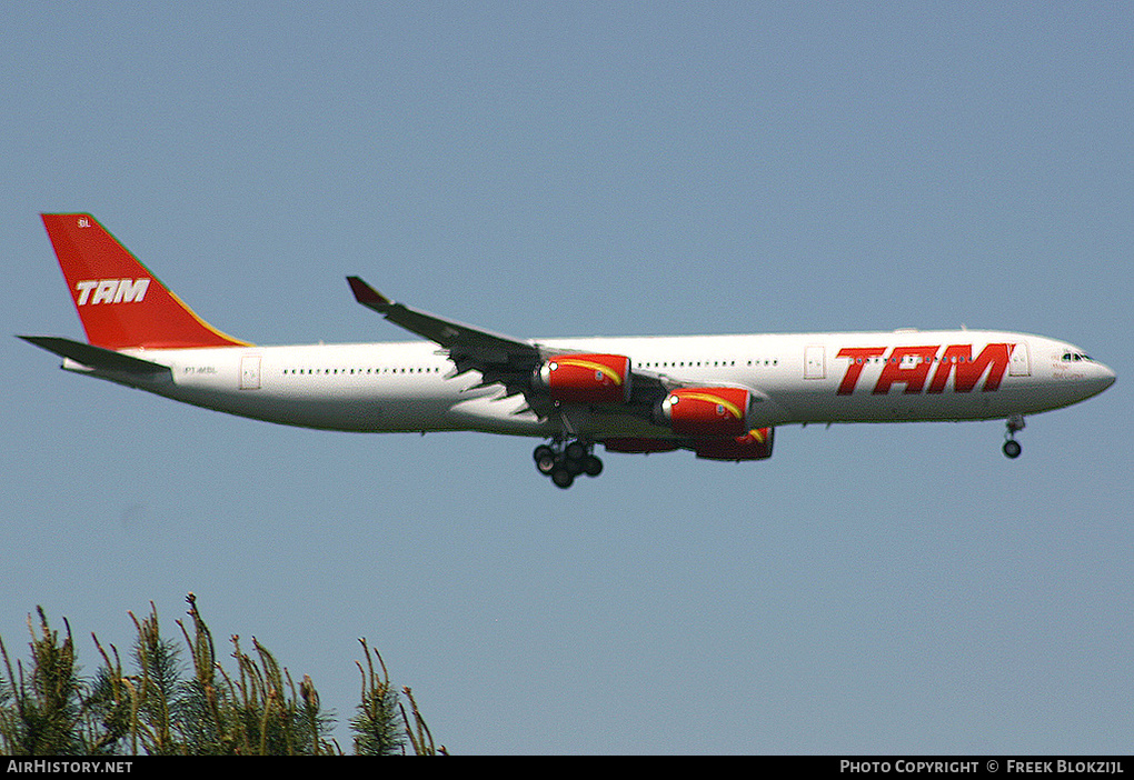 Aircraft Photo of PT-MSL | Airbus A340-541 | TAM Linhas Aéreas | AirHistory.net #402679