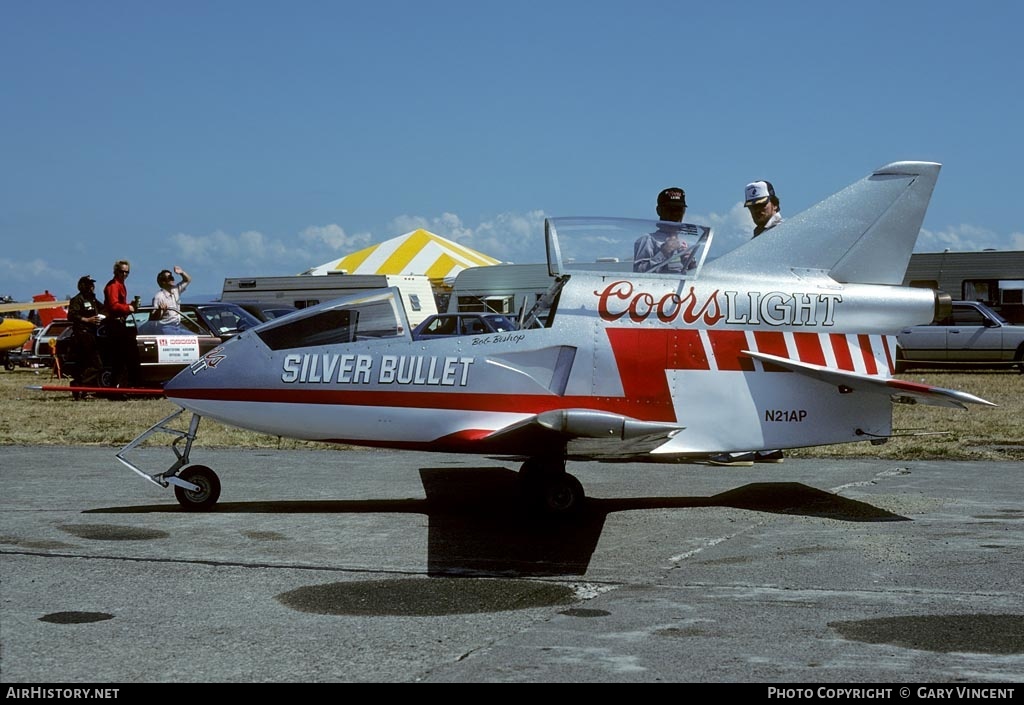 Aircraft Photo of N21AP | Bede BD-5J | Coors Light Silver Bullet Jet Team | AirHistory.net #402683