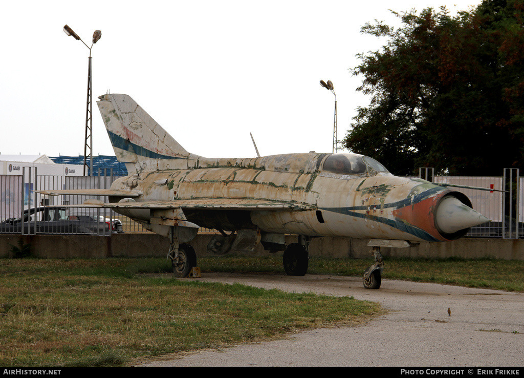 Aircraft Photo of 20 | Mikoyan-Gurevich MiG-21PF | Bulgaria - Air Force | AirHistory.net #402717
