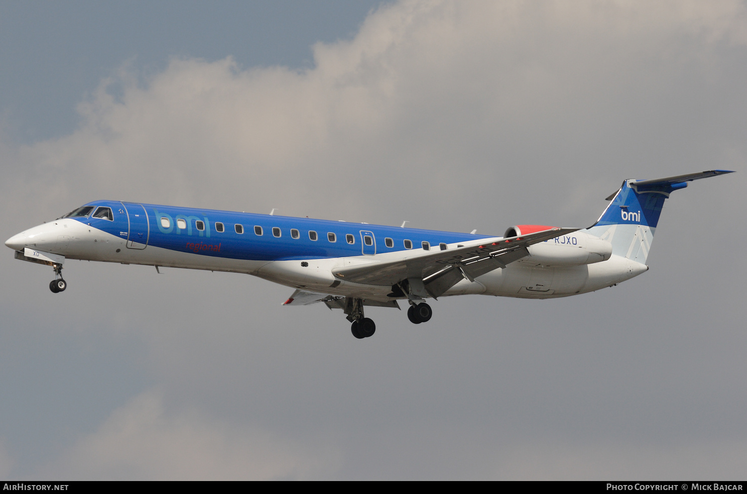 Aircraft Photo of G-RJXO | Embraer ERJ-145MP (EMB-145MP) | BMI Regional | AirHistory.net #402731