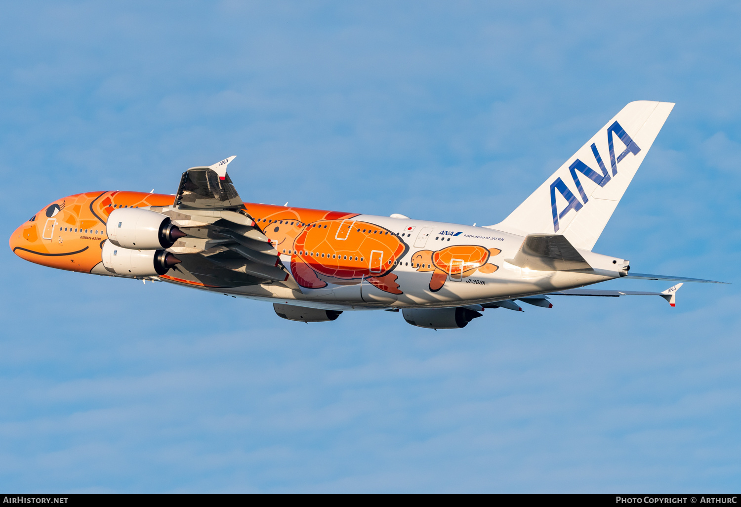 Aircraft Photo of JA383A | Airbus A380-841 | All Nippon Airways - ANA | AirHistory.net #402733