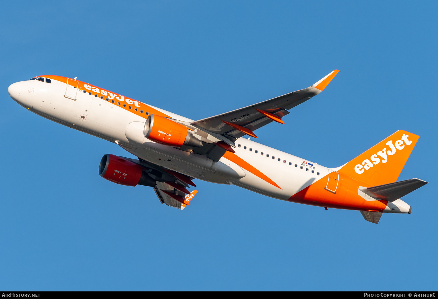 Aircraft Photo of OE-ICW | Airbus A320-214 | EasyJet | AirHistory.net #402735