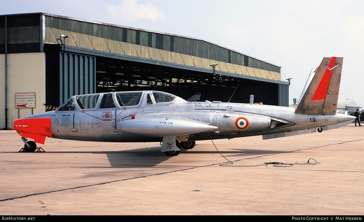 Aircraft Photo of 19 | Fouga CM-170R Magister | France - Air Force | AirHistory.net #402739
