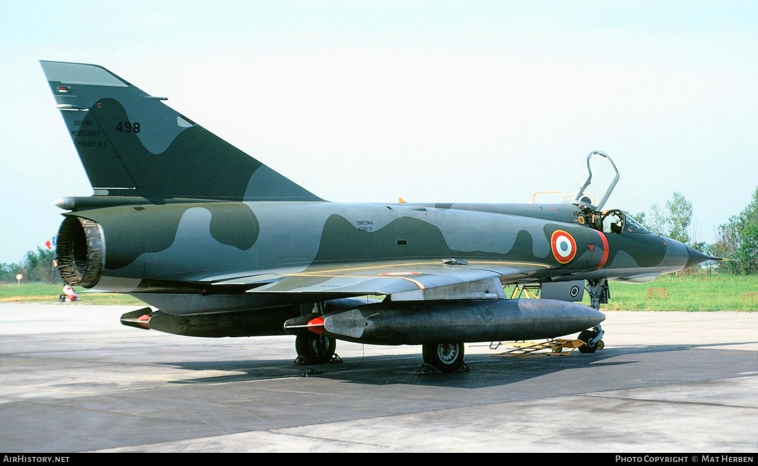 Aircraft Photo of 498 | Dassault Mirage IIIE | France - Air Force | AirHistory.net #402783
