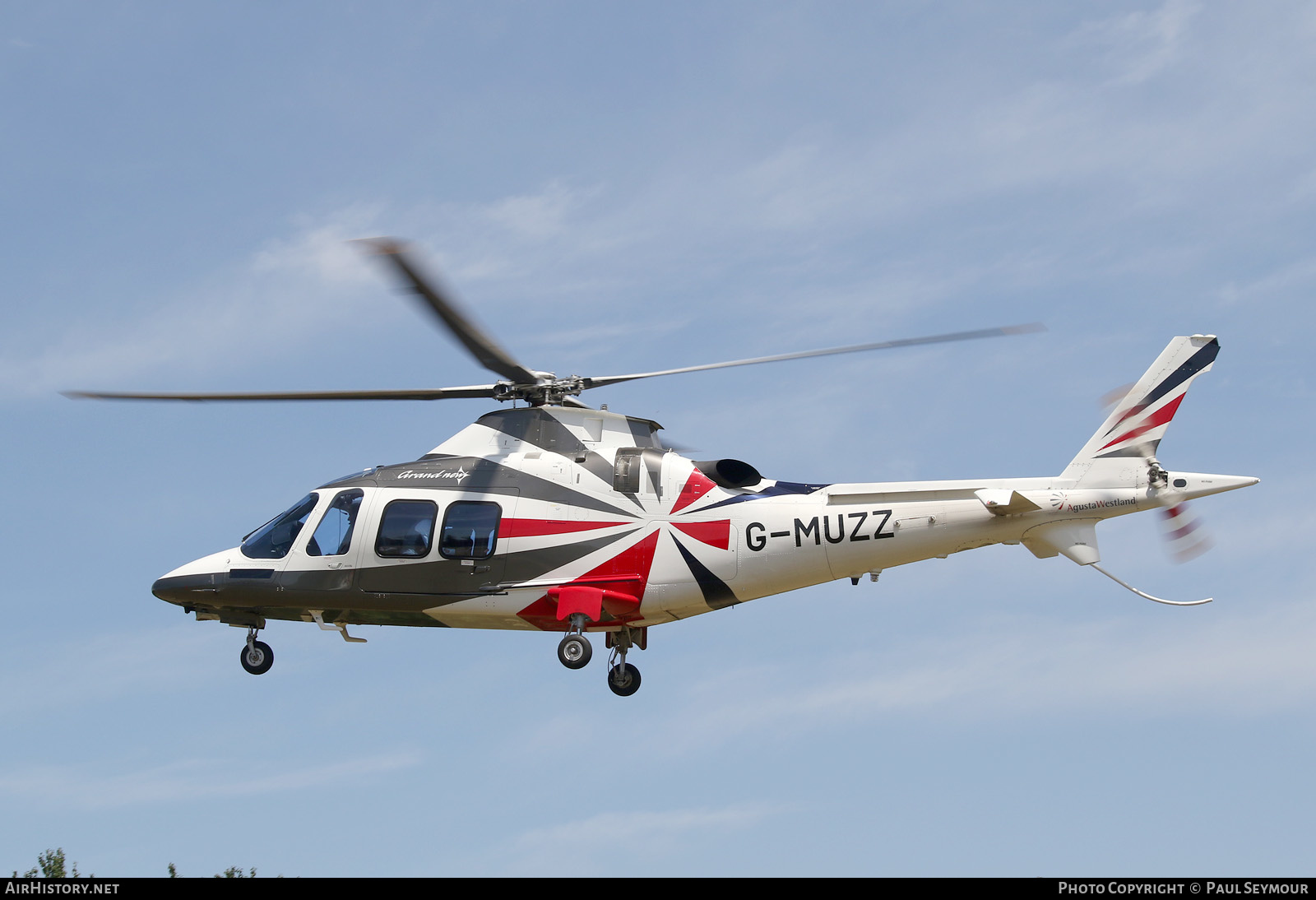 Aircraft Photo of G-MUZZ | AgustaWestland AW-109SP GrandNew | AgustaWestland | AirHistory.net #402790