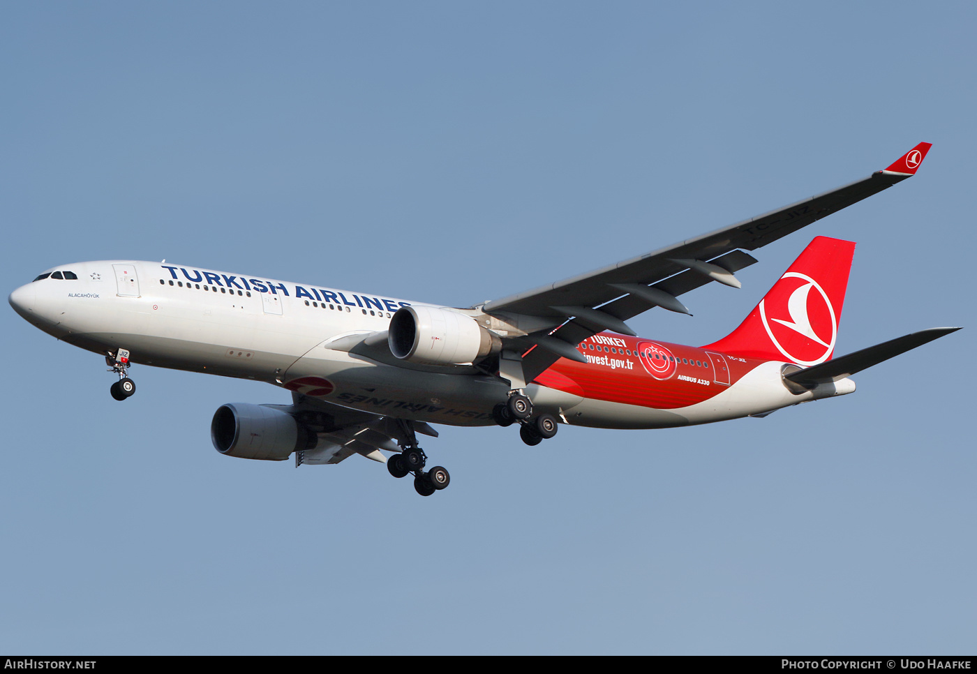 Aircraft Photo of TC-JIZ | Airbus A330-223 | Turkish Airlines | AirHistory.net #402794