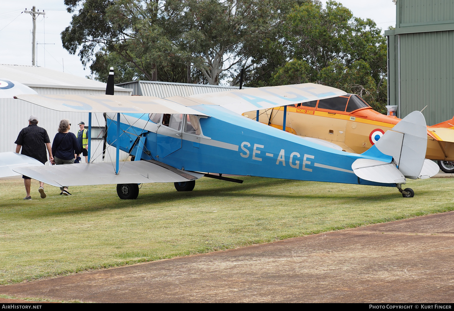 Aircraft Photo of SE-AGE | De Havilland D.H. 87B Hornet Moth | AirHistory.net #402799