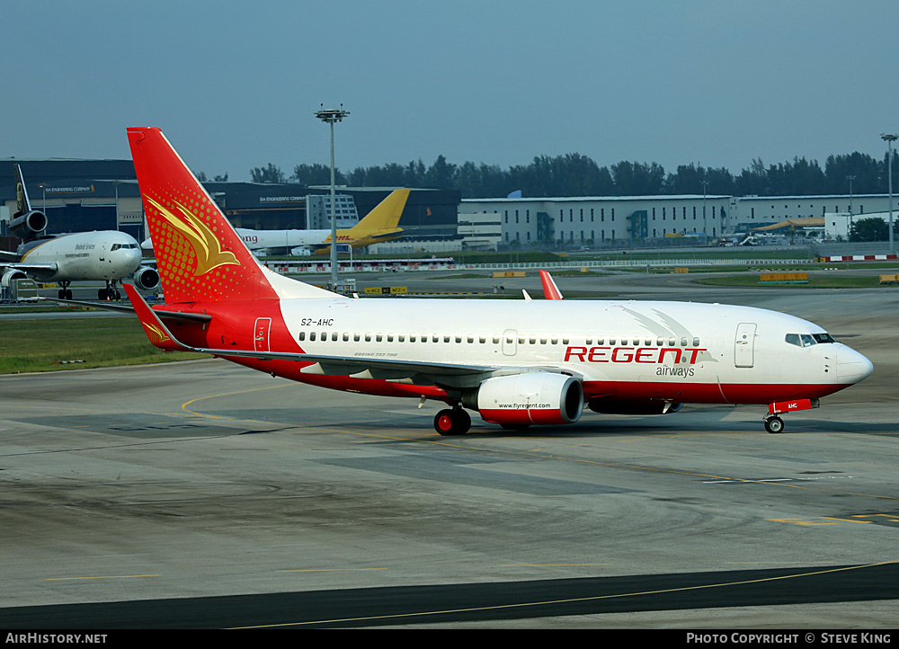 Aircraft Photo of S2-AHC | Boeing 737-7V3 | Regent Airways | AirHistory.net #402818