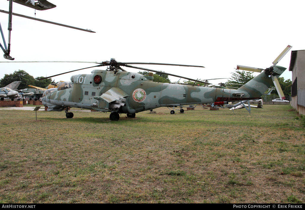Aircraft Photo of 101 | Mil Mi-24D | Bulgaria - Air Force | AirHistory.net #402829