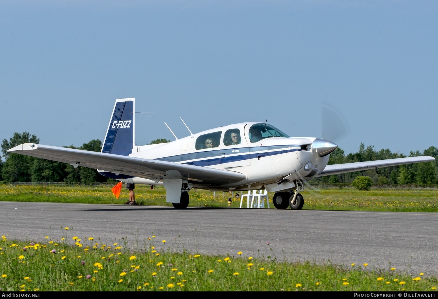 Aircraft Photo of C-FUZZ | Mooney M-20F Executive | AirHistory.net #402832