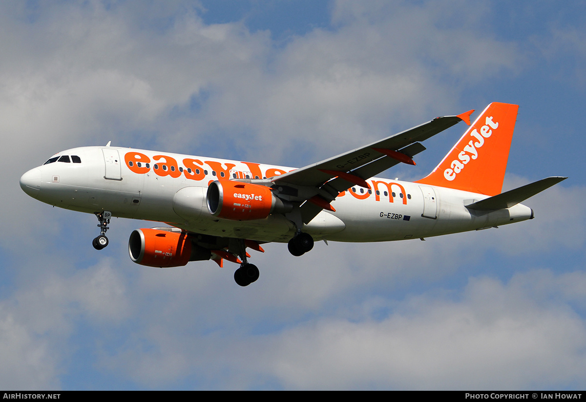 Aircraft Photo of G-EZBP | Airbus A319-111 | EasyJet | AirHistory.net #402833