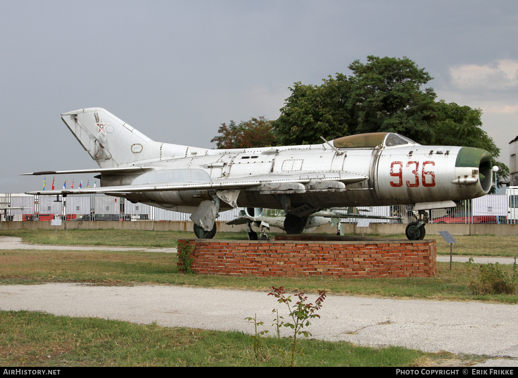 Aircraft Photo of 936 | Mikoyan-Gurevich MiG-19PM | Bulgaria - Air Force | AirHistory.net #402850