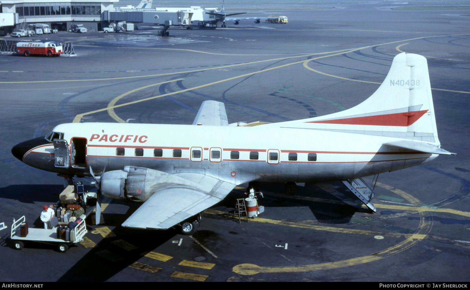 Aircraft Photo of N40438 | Martin 404 | Pacific Air Lines | AirHistory.net #402851