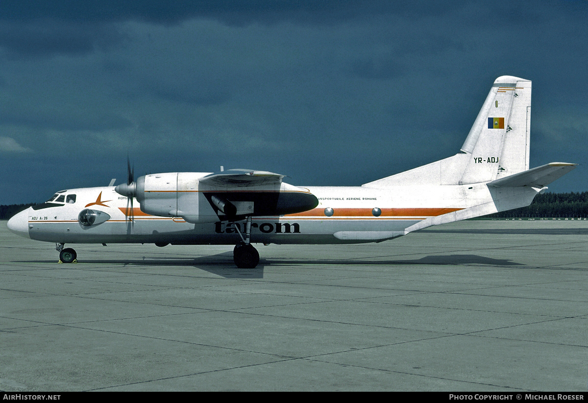 Aircraft Photo of YR-ADJ | Antonov An-26 | TAROM - Transporturile Aeriene Române | AirHistory.net #402855