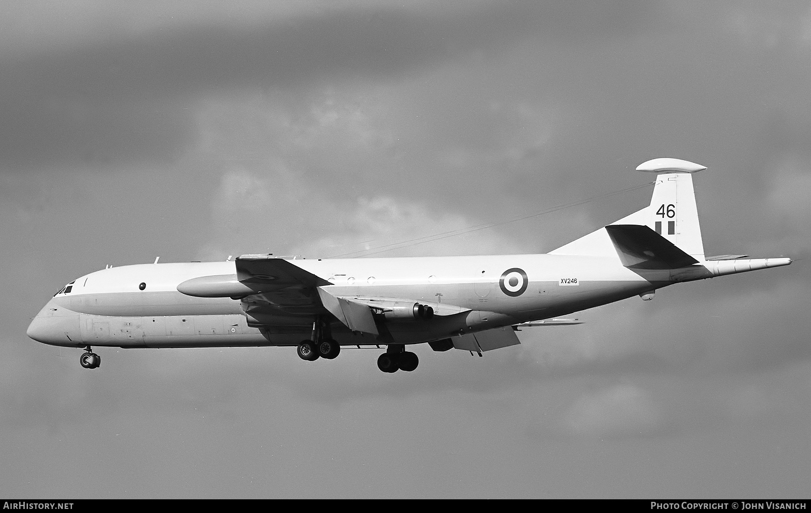 Aircraft Photo of XV246 | Hawker Siddeley Nimrod MR1 | UK - Air Force | AirHistory.net #402861