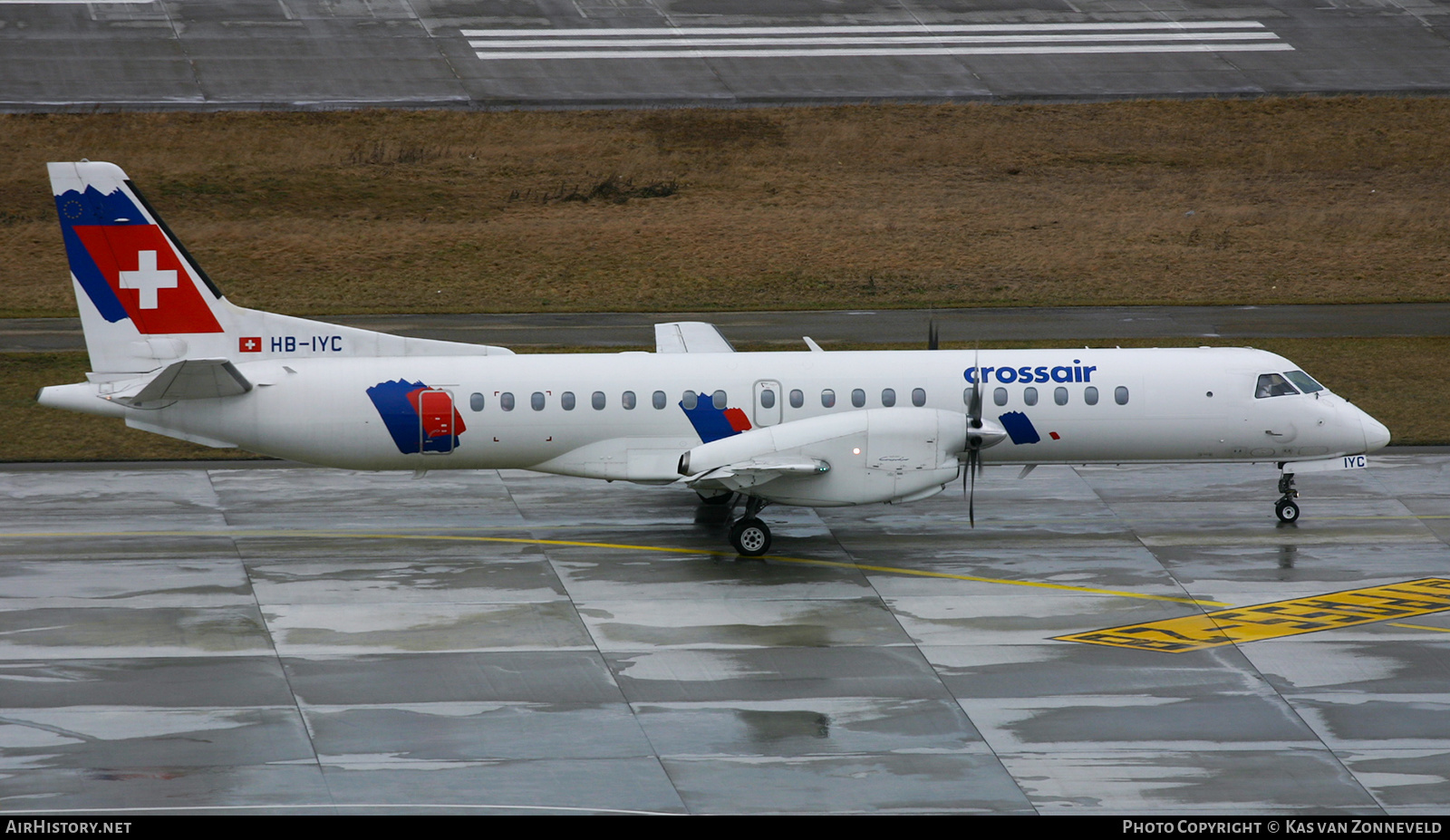 Aircraft Photo of HB-IYC | Saab 2000 | Crossair | AirHistory.net #402888